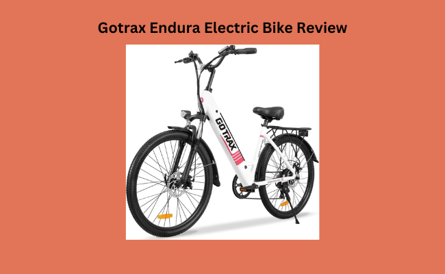 Gotrax Endura Electric Bike Review