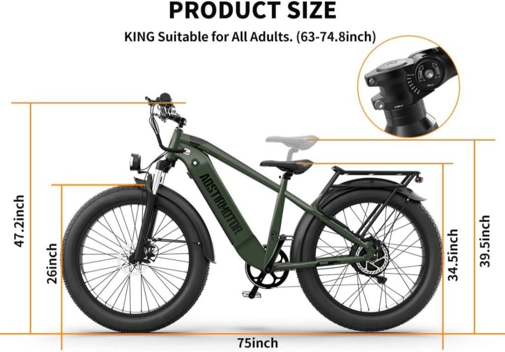 AOSTIRMOTOR 1000W Electric Bike Review