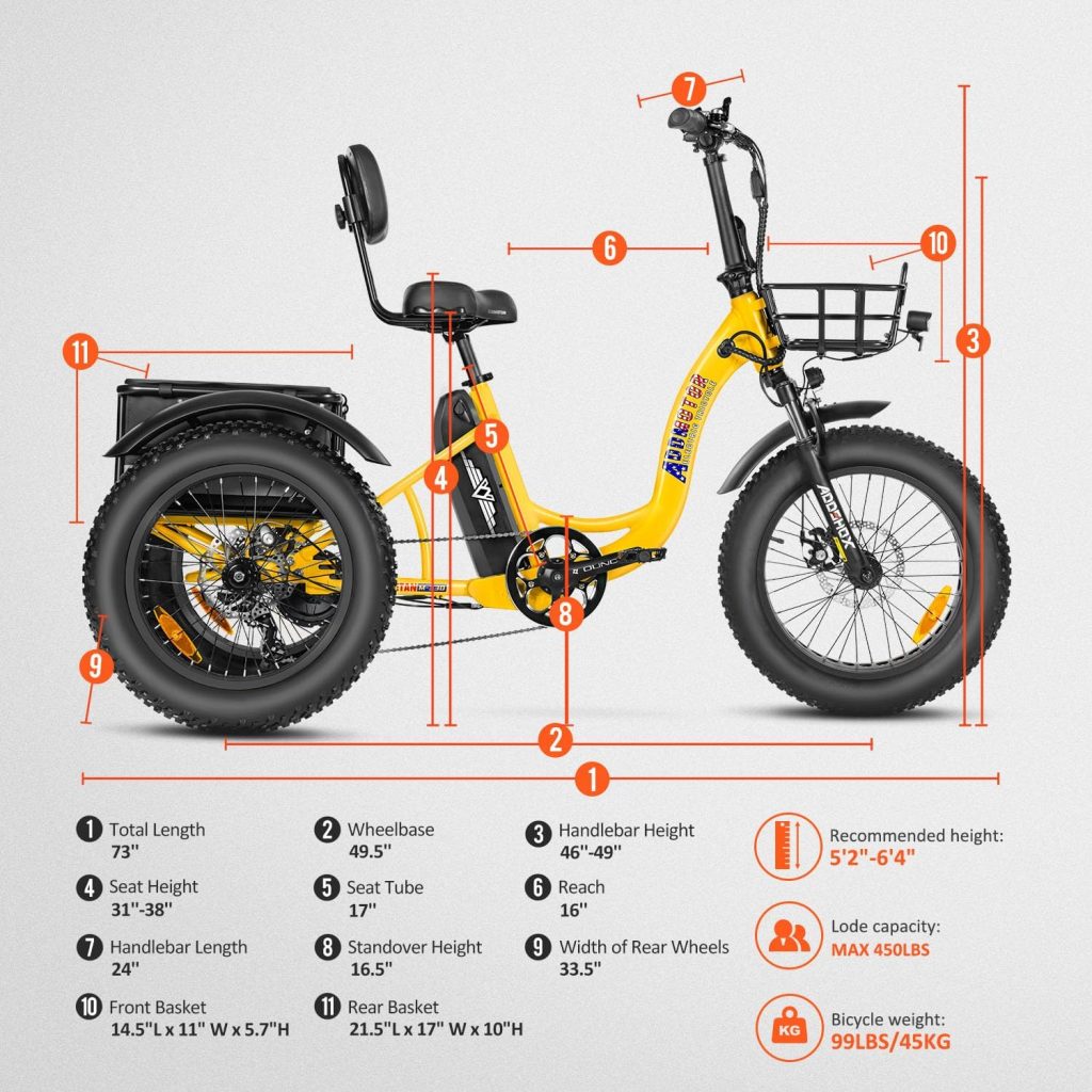 ADDMOTOR Electric Tricycle Review