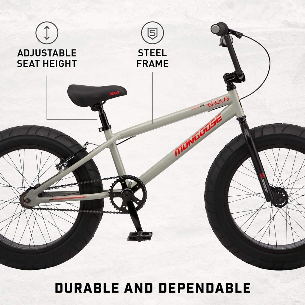 Mongoose Argus Kids Fat Tire Mountain Bike Review