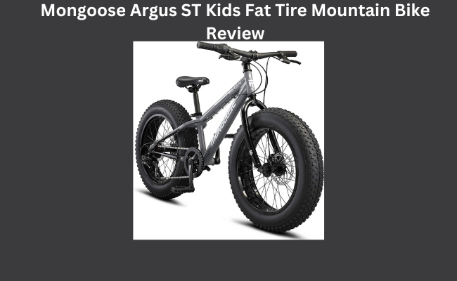 Mongoose Argus ST Kids Fat Tire Mountain Bike Review