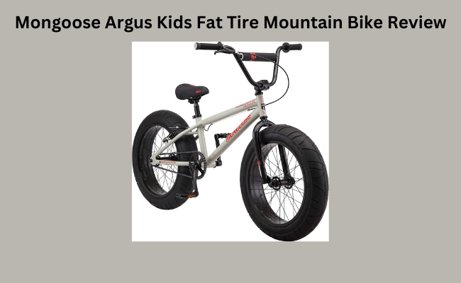 Mongoose Argus Kids Fat Tire Mountain Bike Review