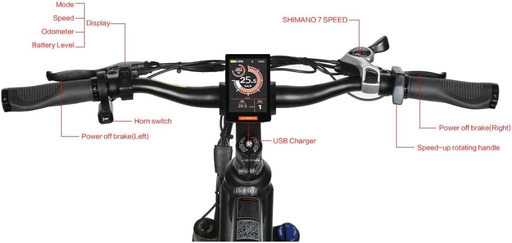 SAMEBIKE 27.5 inch Electric Bike Review