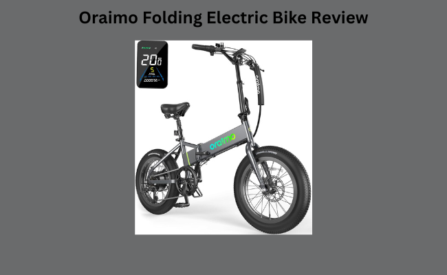 Oraimo Folding Electric Bike Review
