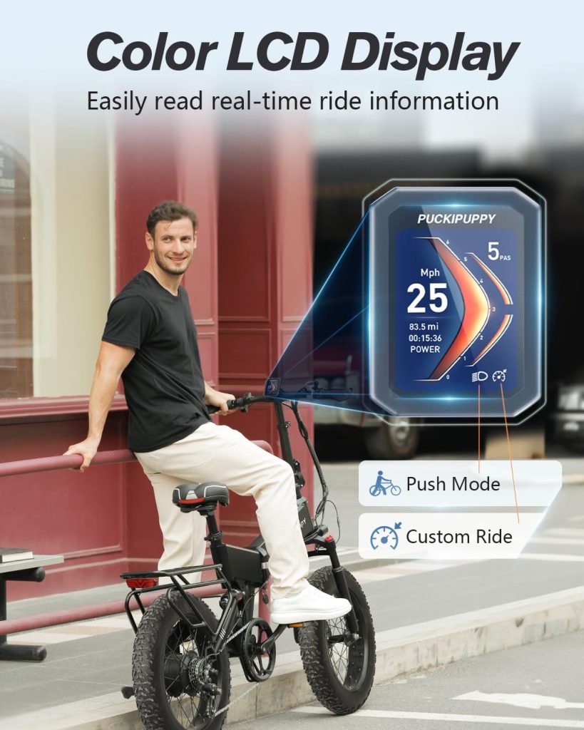 PUCKIPUPPY Folding Electric Bike Review