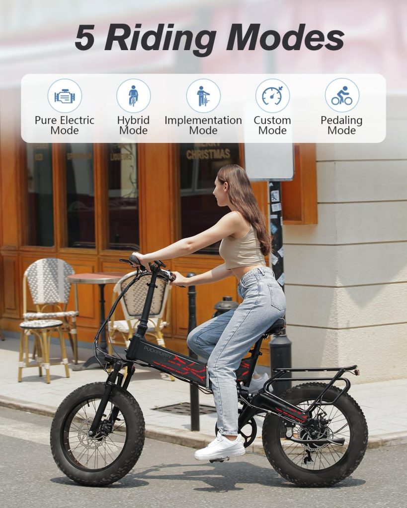PUCKIPUPPY Folding Electric Bike Review