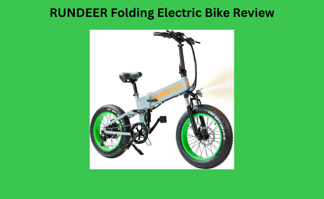 RUNDEER Folding Electric Bike Review