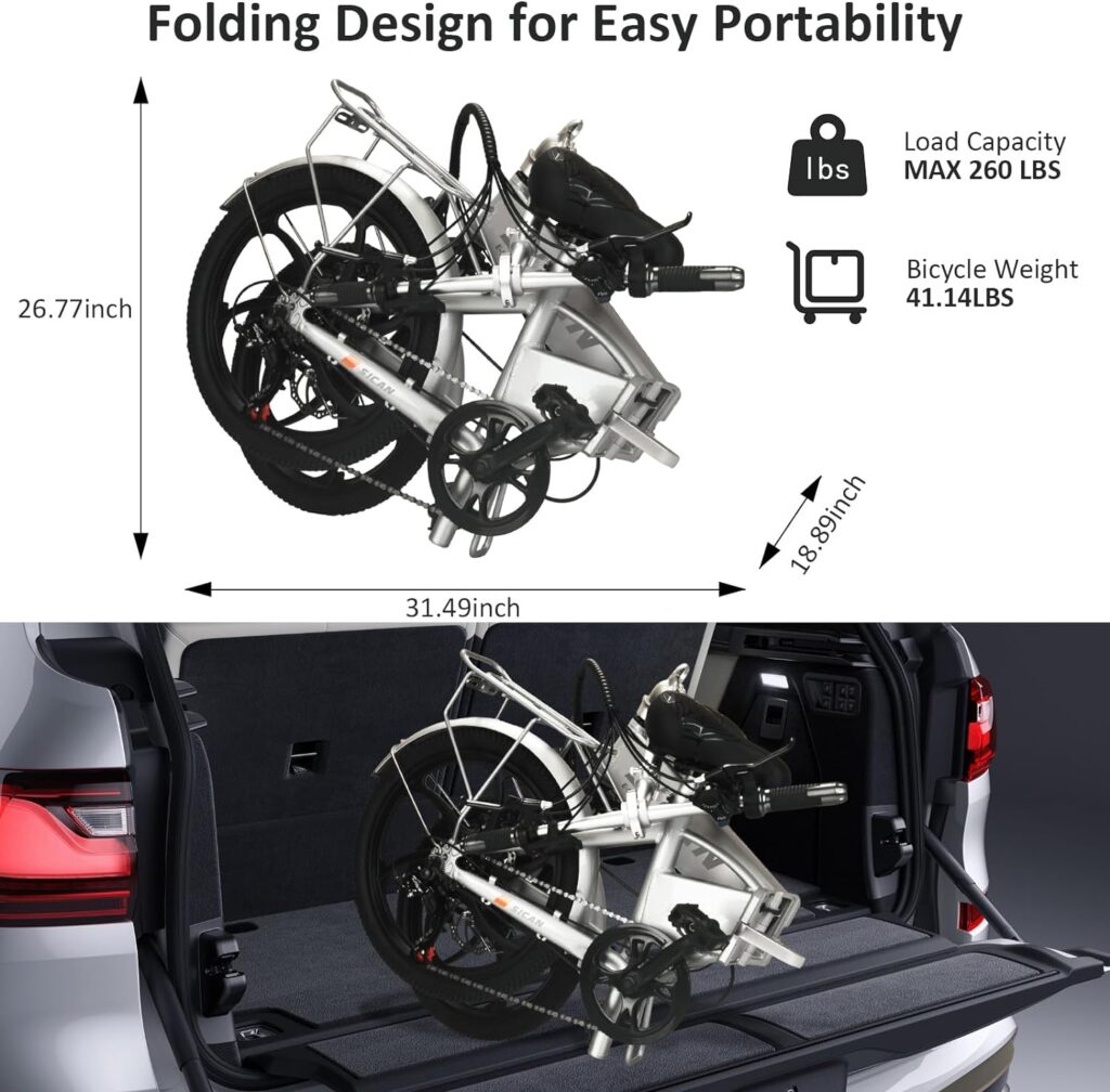 SICAN Folding Electric Bike Review