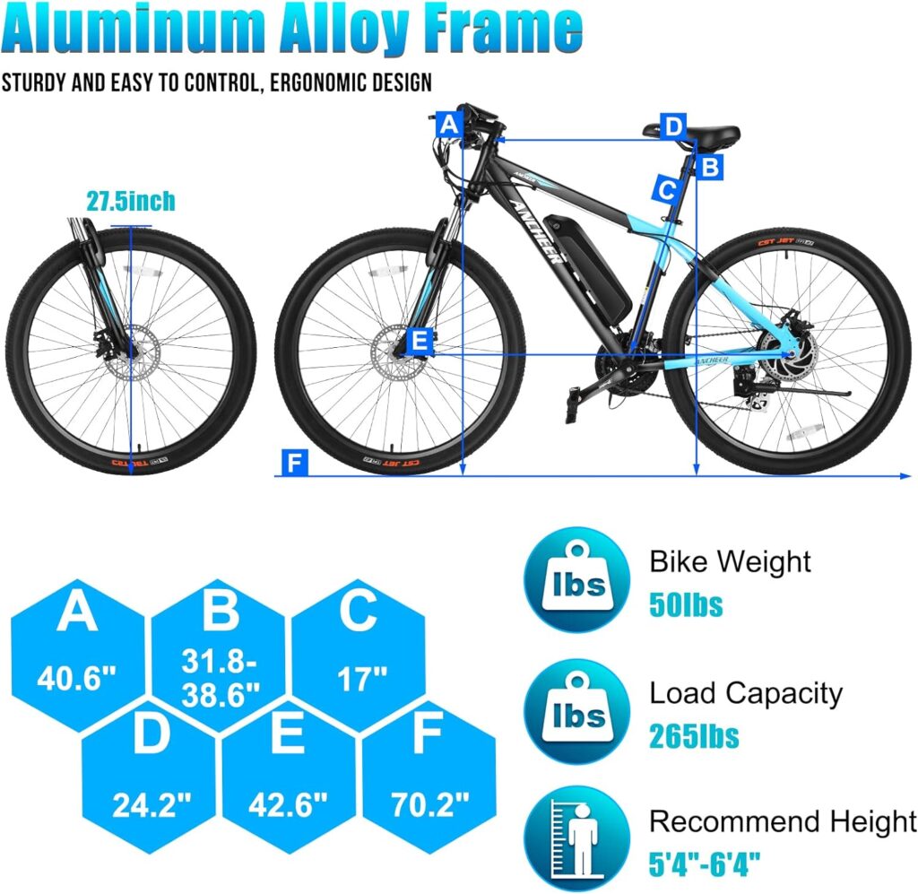 ANCHEER Electric Bike Review